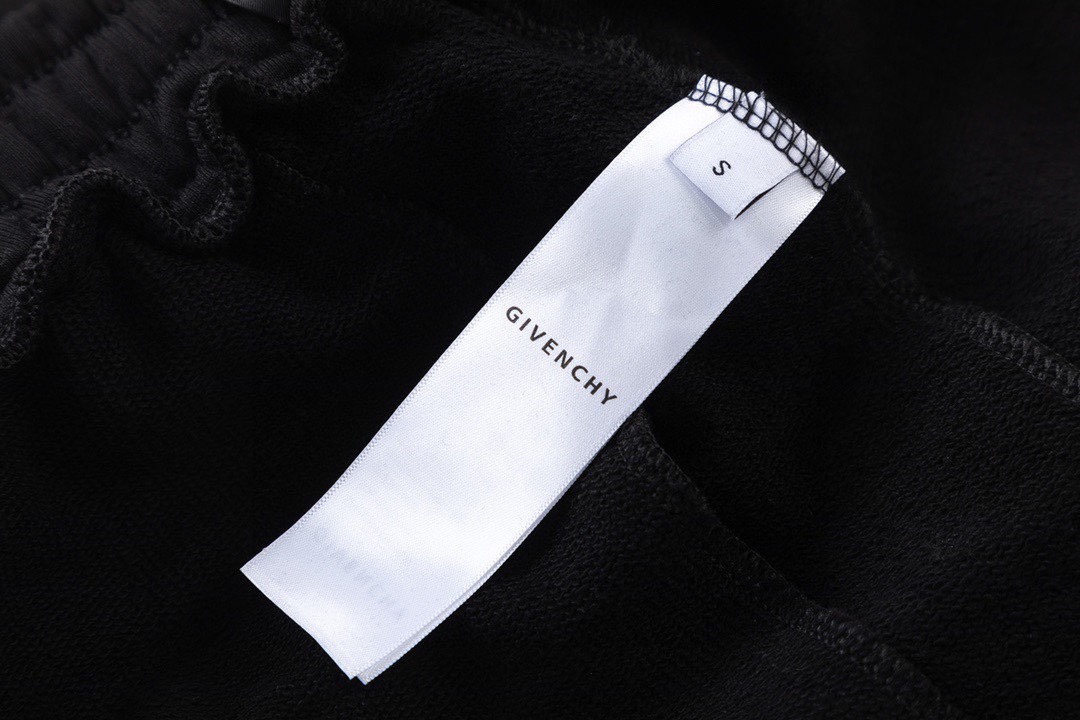 纪梵希/Givenchy 秋冬新品经典字母logo刺绣长裤