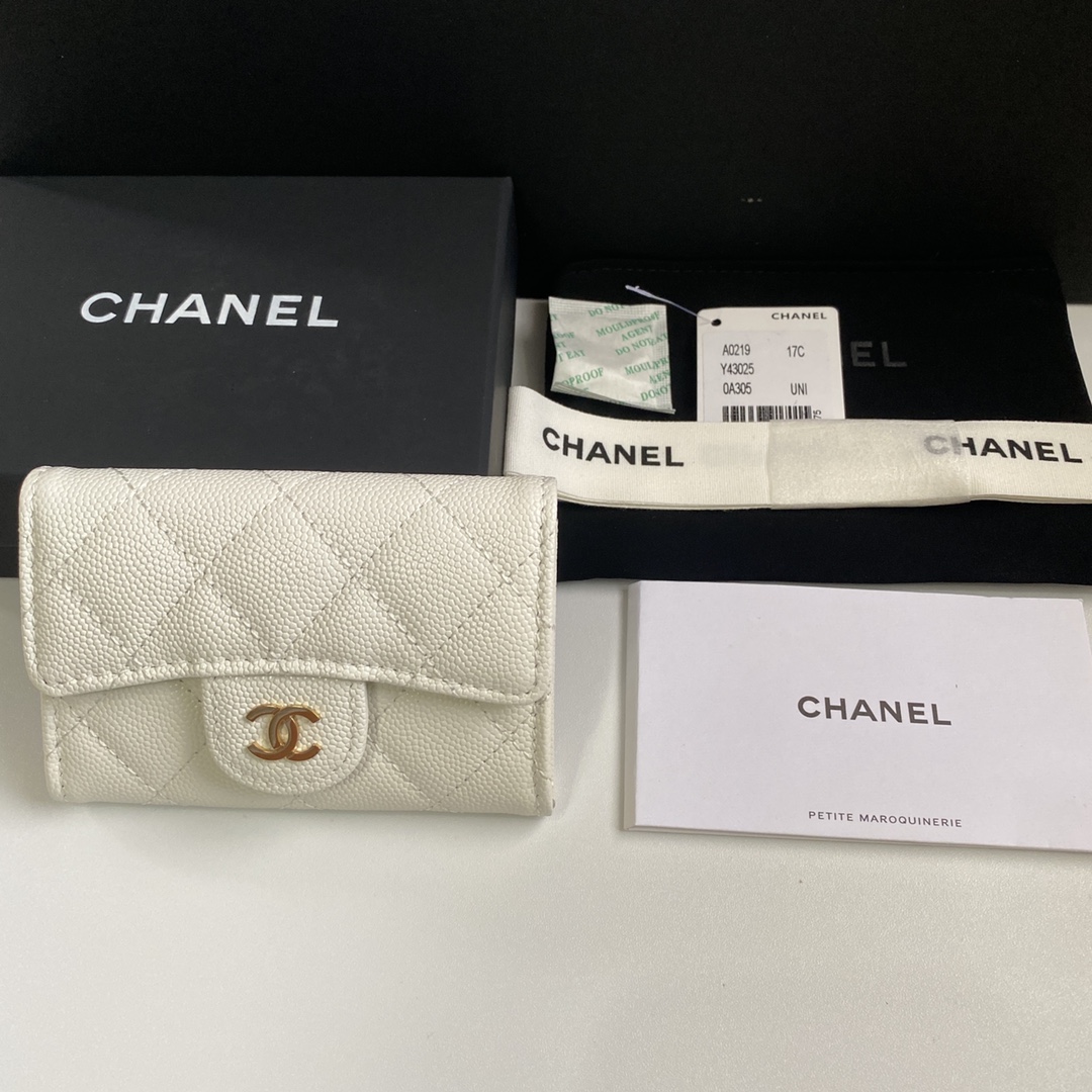 Chanel Classic Flap Bag Wallet Card pack