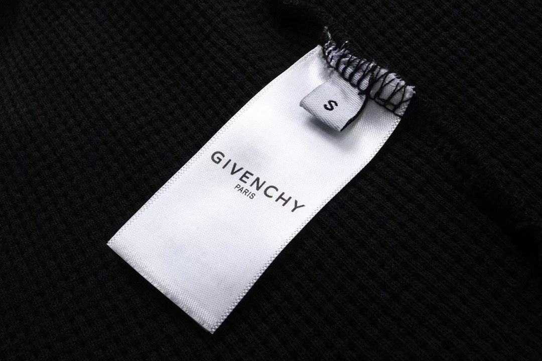 纪梵希/Givenchy 秋冬新品经典字母刺绣拼接口袋休闲工装长裤