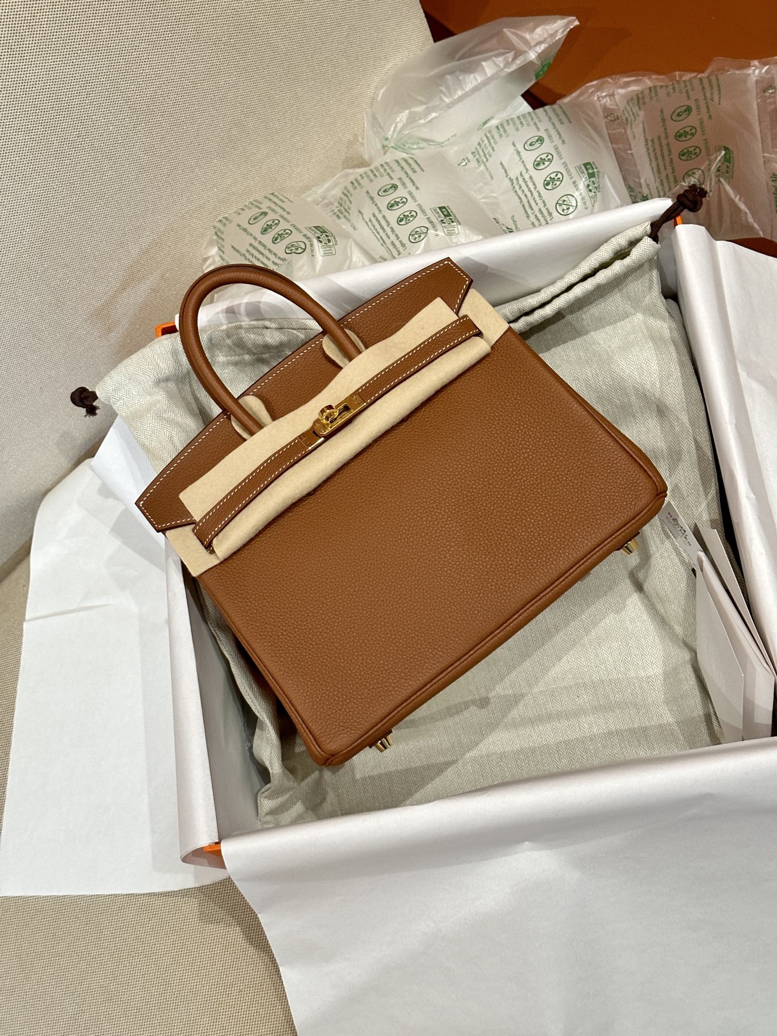Hermes Birkin Gold Brown everyday