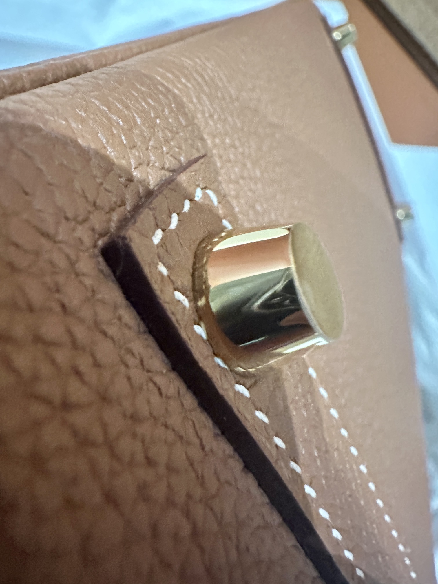 Hermes Birkin 25 Gold Togo 25 everyday