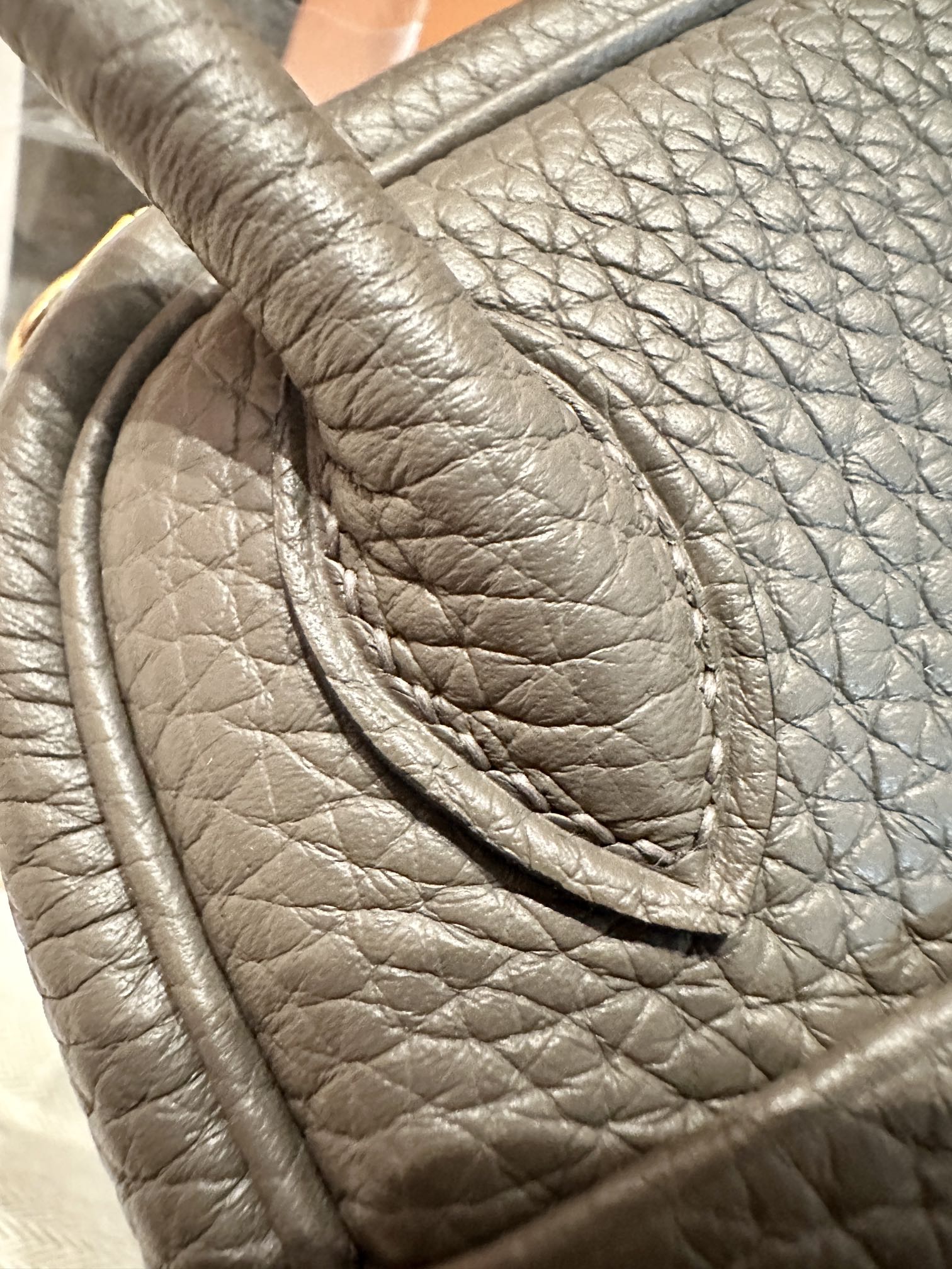 Hermes Lindy Etain mini crossbody everyday