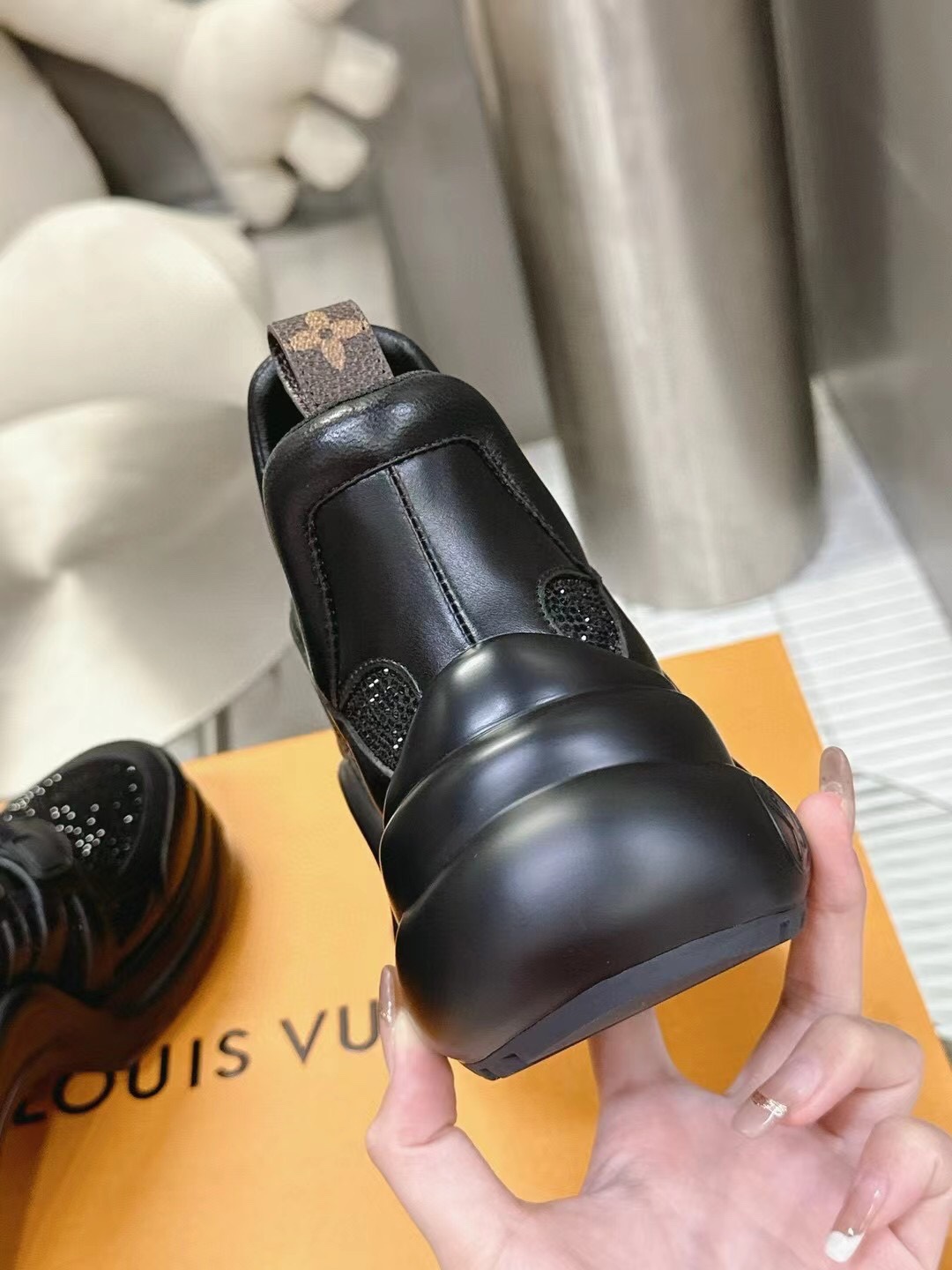 Louis Vuitton Classic Luxury Leather Shoe Loafer Ref.63072F19 5