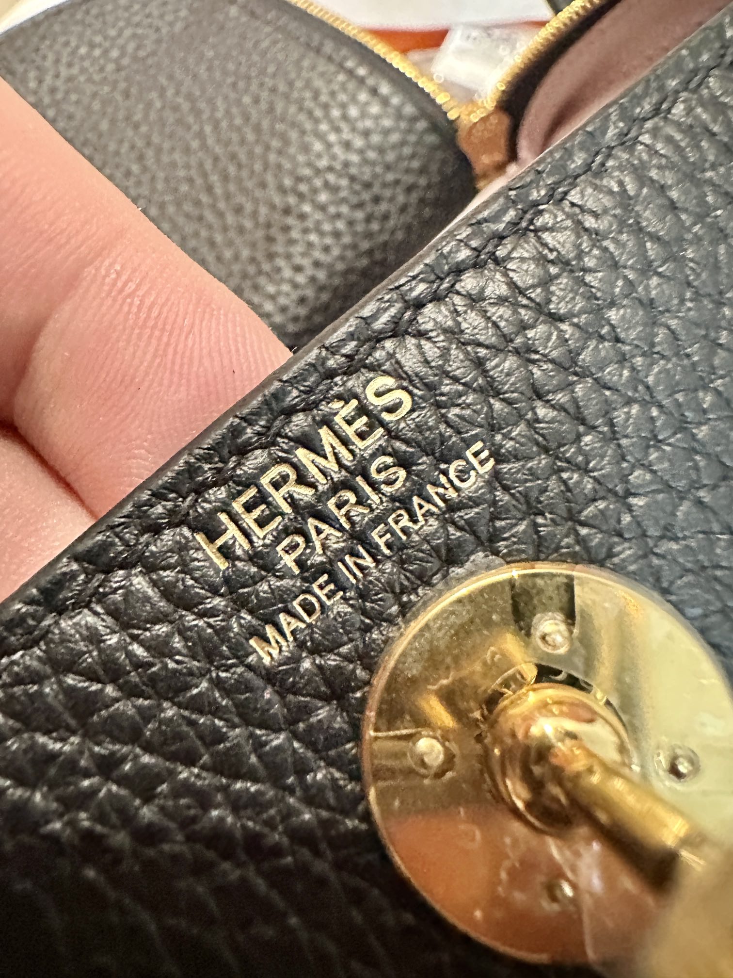 Bolsa Hermes Lindy mini TC — photo 7