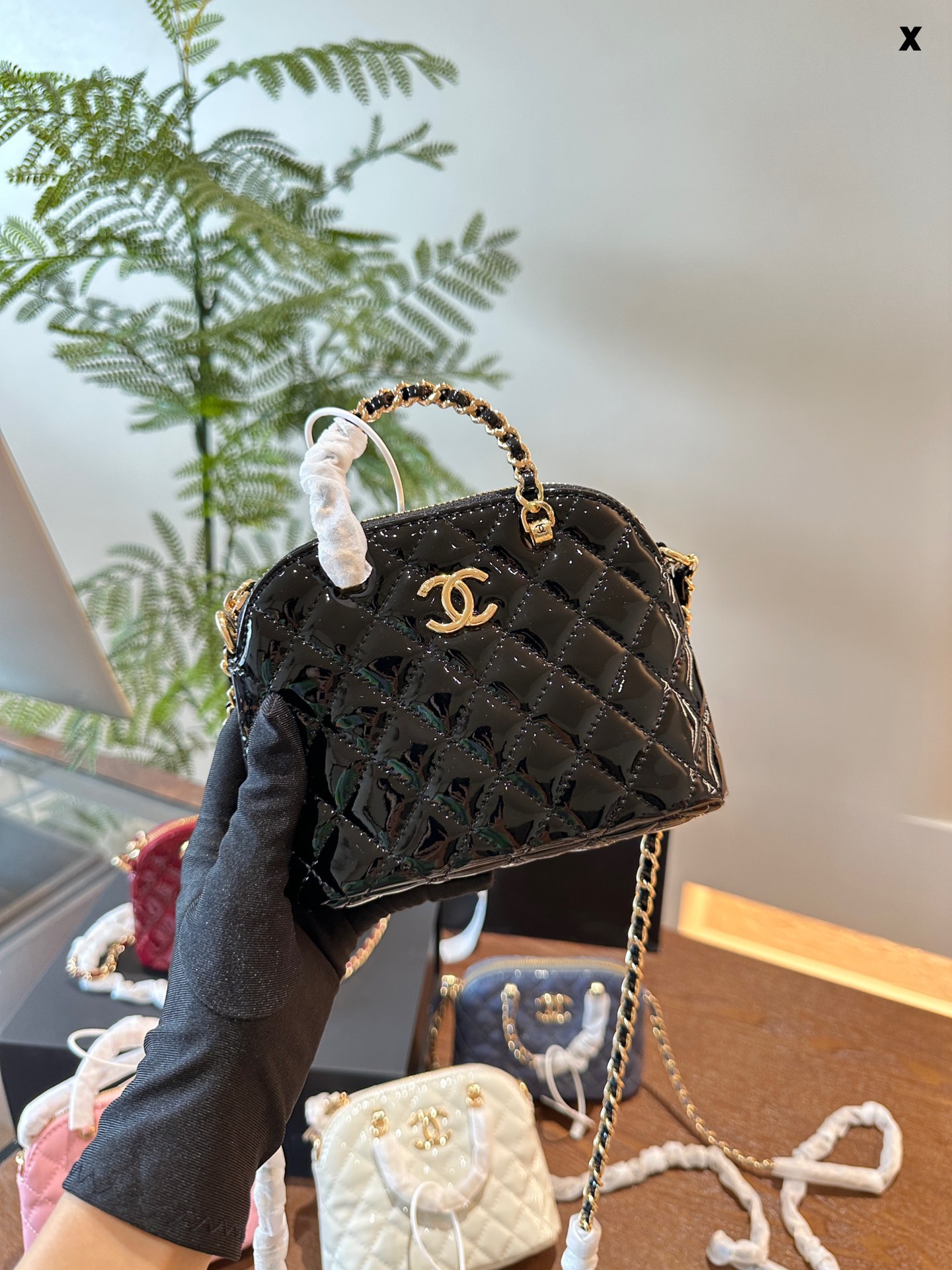 Chanel Copie
 Sacs À Main Cuir verni Mini