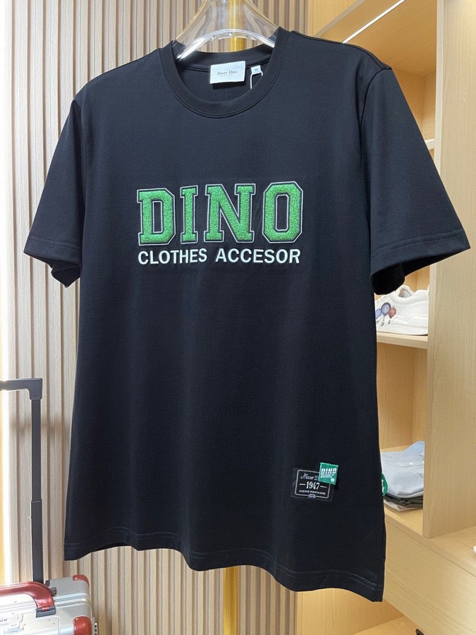 Dino奢品-专柜精棉T恤精致的印花彰时尚码数48-56配香港连卡佛礼盒包装