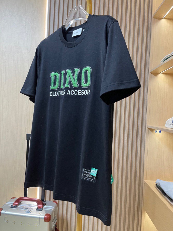 Dino奢品-专柜精棉T恤精致的印花彰时尚码数48-56配香港连卡佛礼盒包装