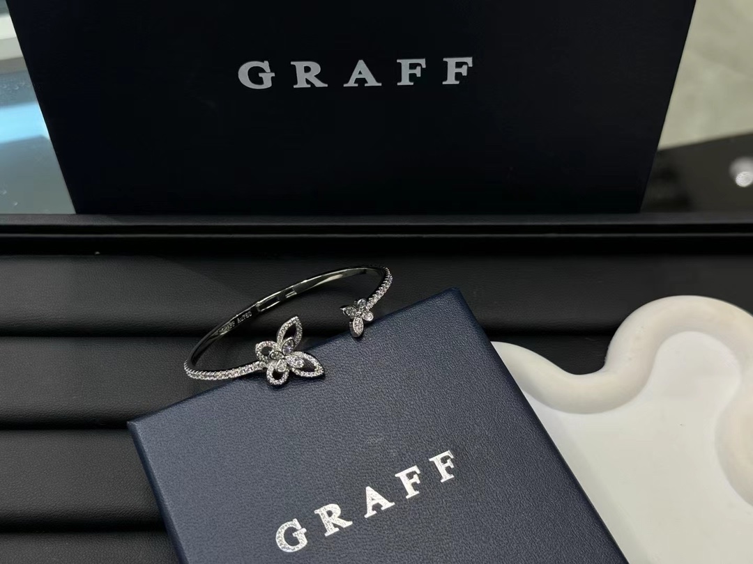 So finden Sie Replik Shop
 Graff Juwelen Armbänder Platin Weiß Mit Diamanten besetzt