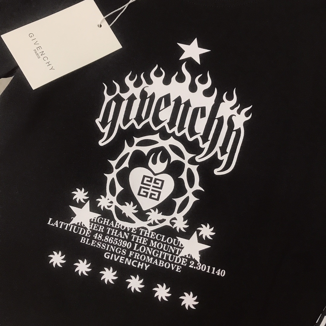 New Logo-Printed Round-Capped T-Shirts in Black and White, Sizes 100-150 CM #168 - 图片 5