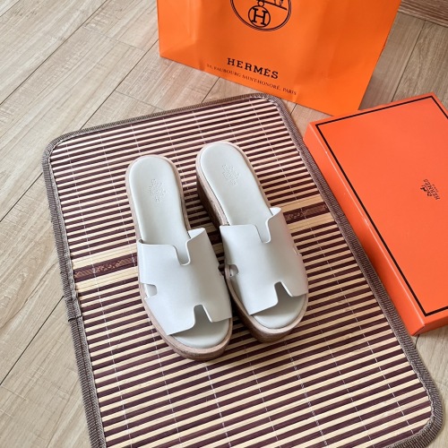 Hermes 24SS Platform H Sandals | Chic & Comfortable Summer Slides