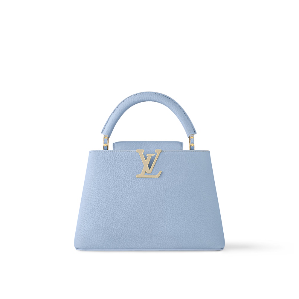 Online Shop
 Louis Vuitton LV Capucines Bags Handbags Blue Light Pink M24575