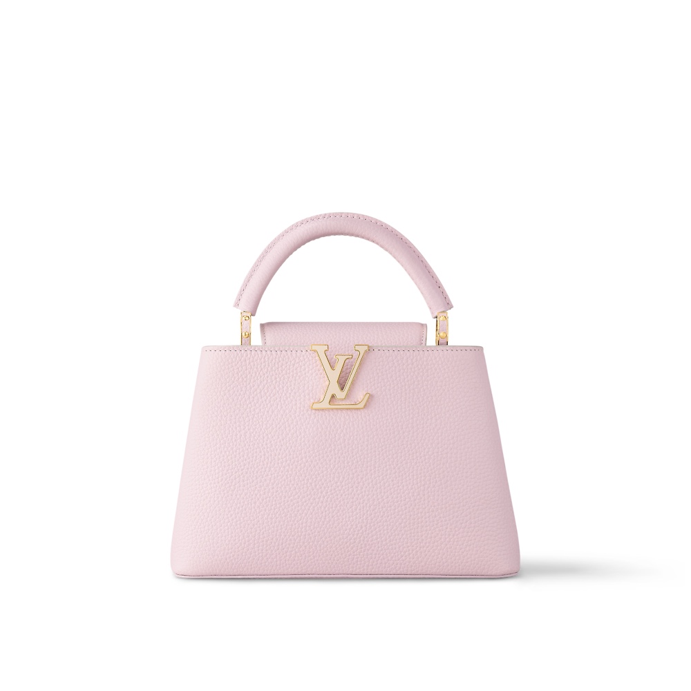 Best Site For Replica
 Louis Vuitton LV Capucines Good
 Bags Handbags Blue Light Pink M24575