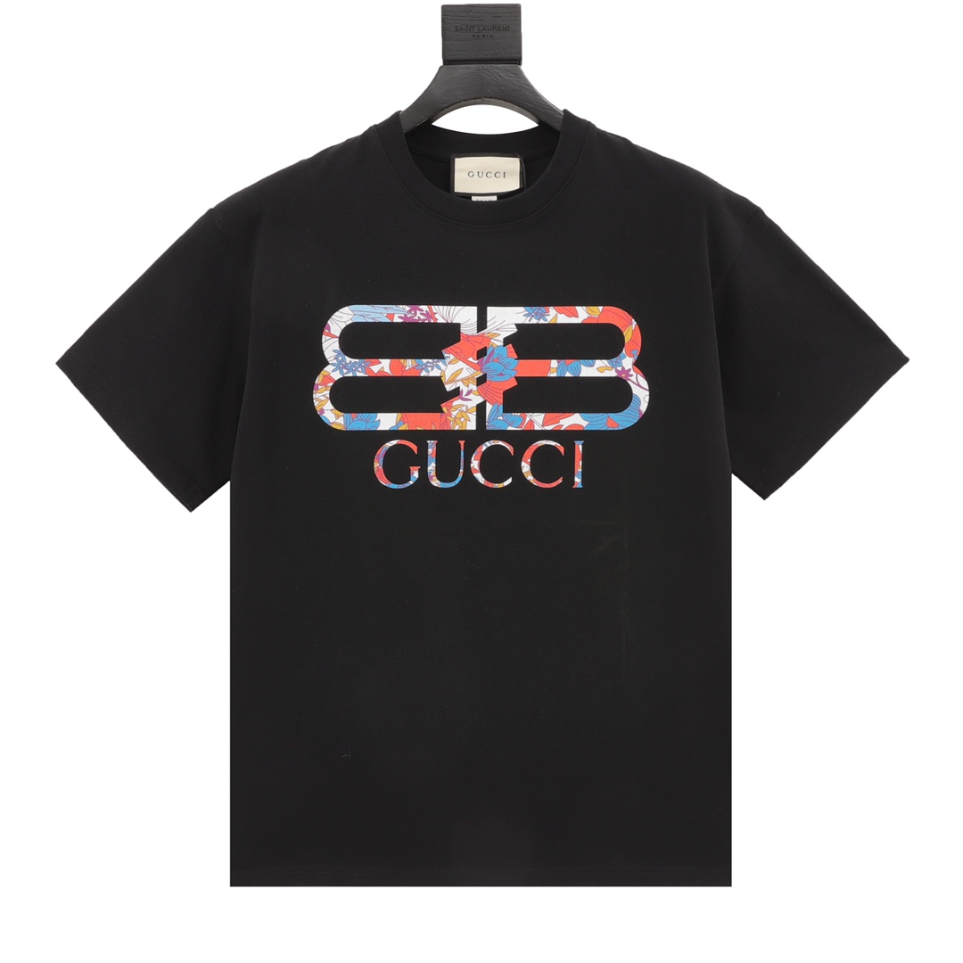 Gucci Odzież T-Shirt Unisex Bawełna Krótki rękaw