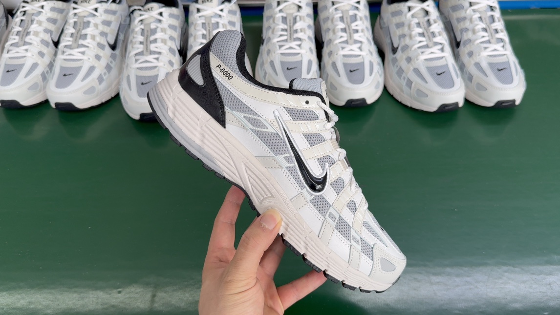 Nike P-6000 Running Shoes - White/Grey - HJ3488-001 - Multiple Sizes