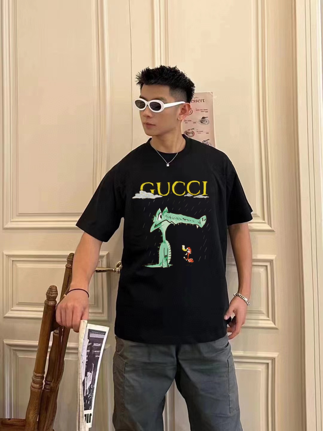 Gucci Odzież T-Shirt Krótki rękaw