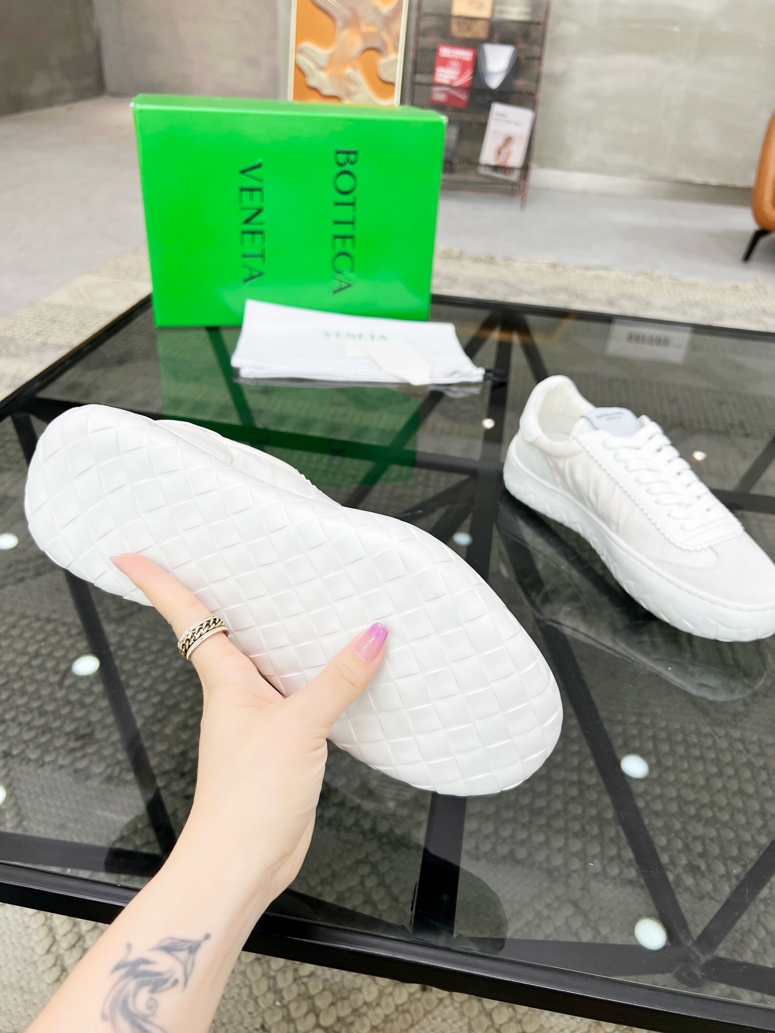 Bottega Veneta Shoe Collection crafted with premium materials and 9