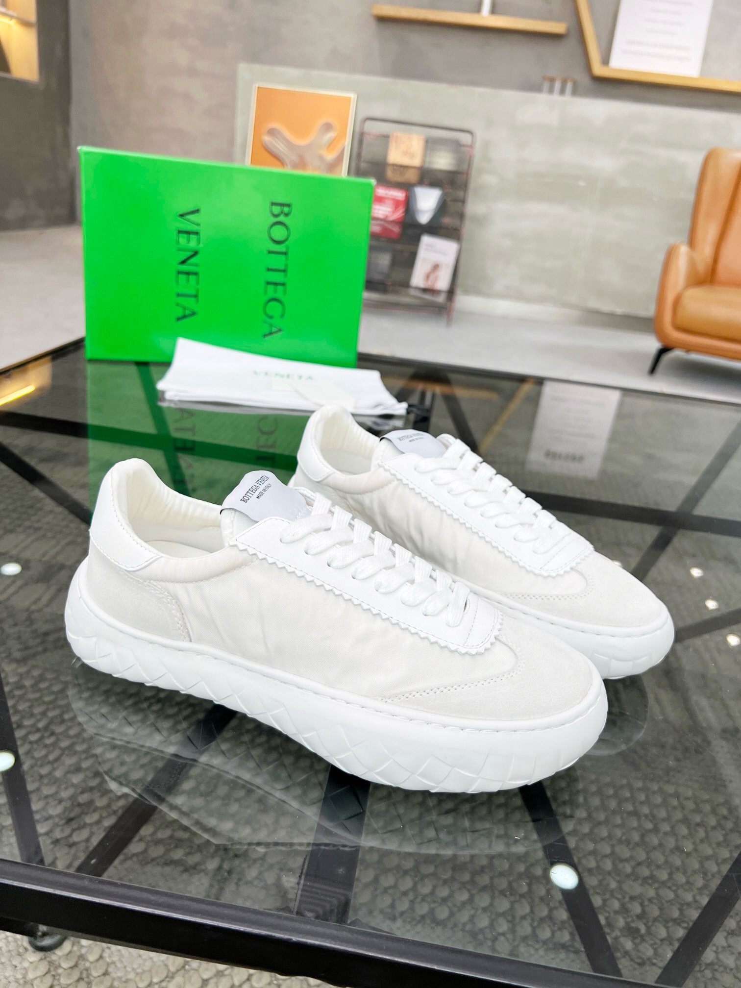 Bottega Veneta Shoe Collection crafted with premium materials and 3