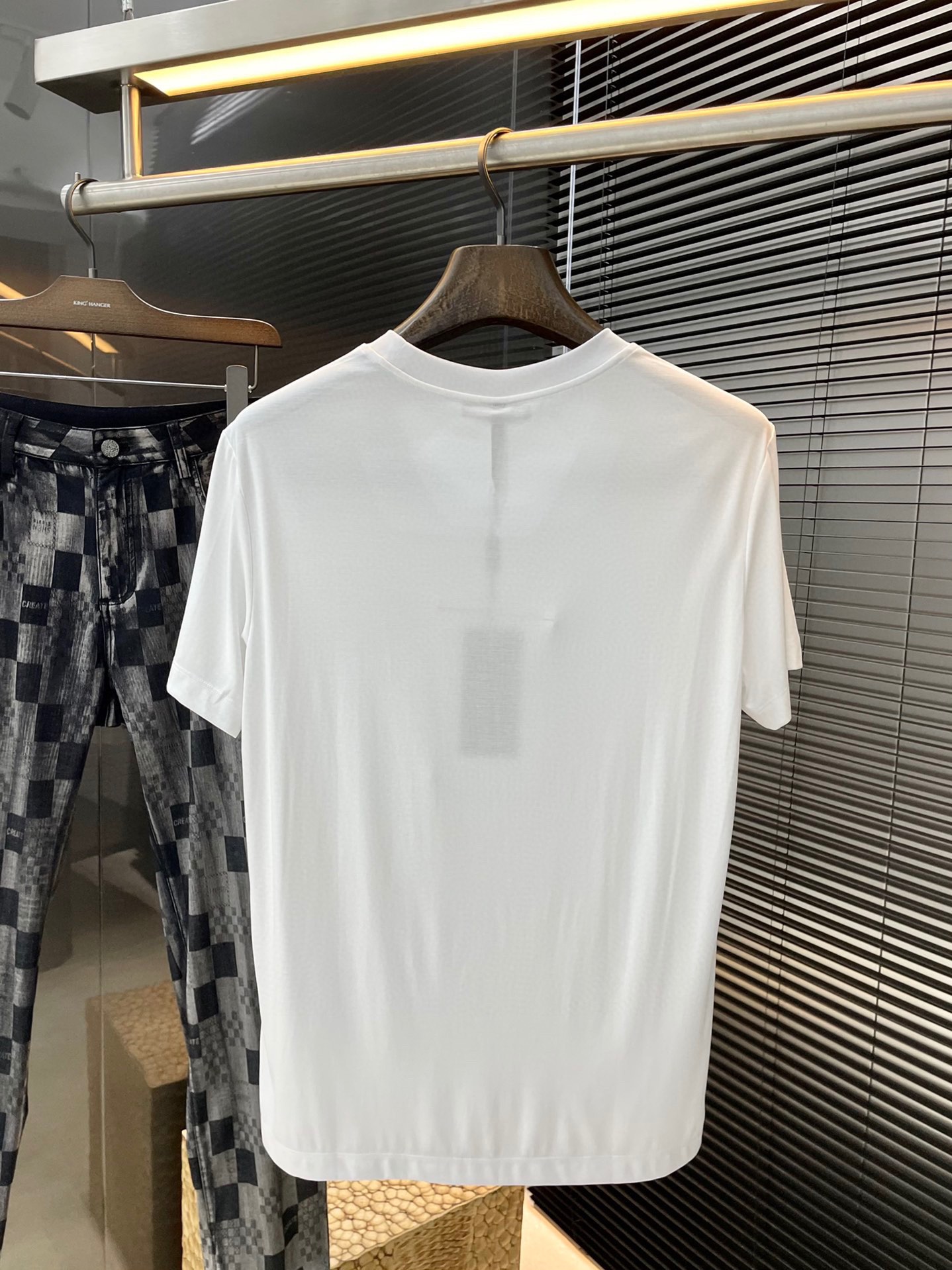 חולצת טי שירט לבנה לגבר Cavalli 'Paris 67' - קולקציית קיץ 24SS 10 i1722312174 3676 8
