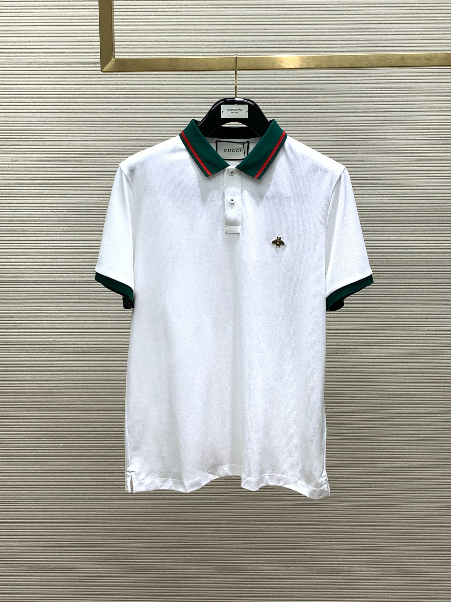 Gucci Abbigliamento Polo T-Shirt Cotone Collezione Primavera Maniche corte