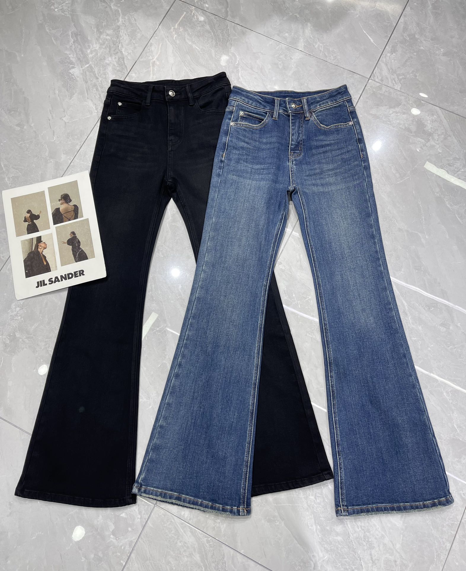 High-Quality Women’s Suit with Super-Expanded Horns for Autumn & Winter - 图片 1
