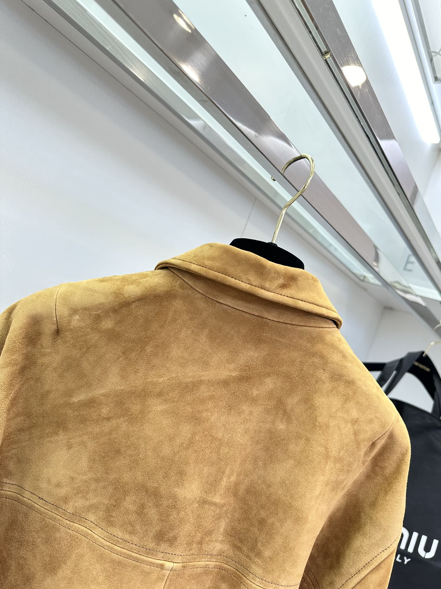 Miu Miu Suede Belted Jacket - Warm Brown, Stylish & Luxurious Outerwear 6 i1722474410 1854 4