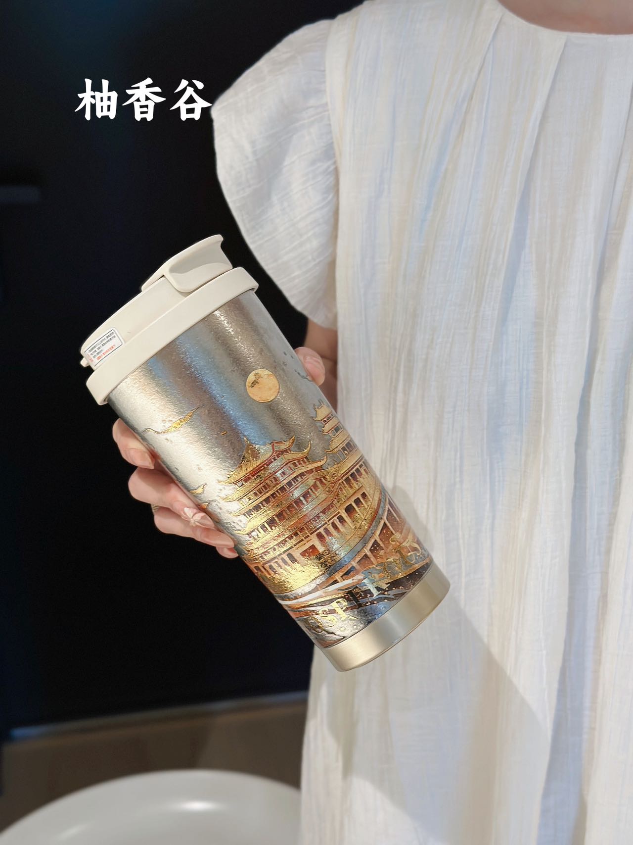[Star Picking Tower]Pure titanium coffee cup, lightweight in the hand, q - Lifestyle 2