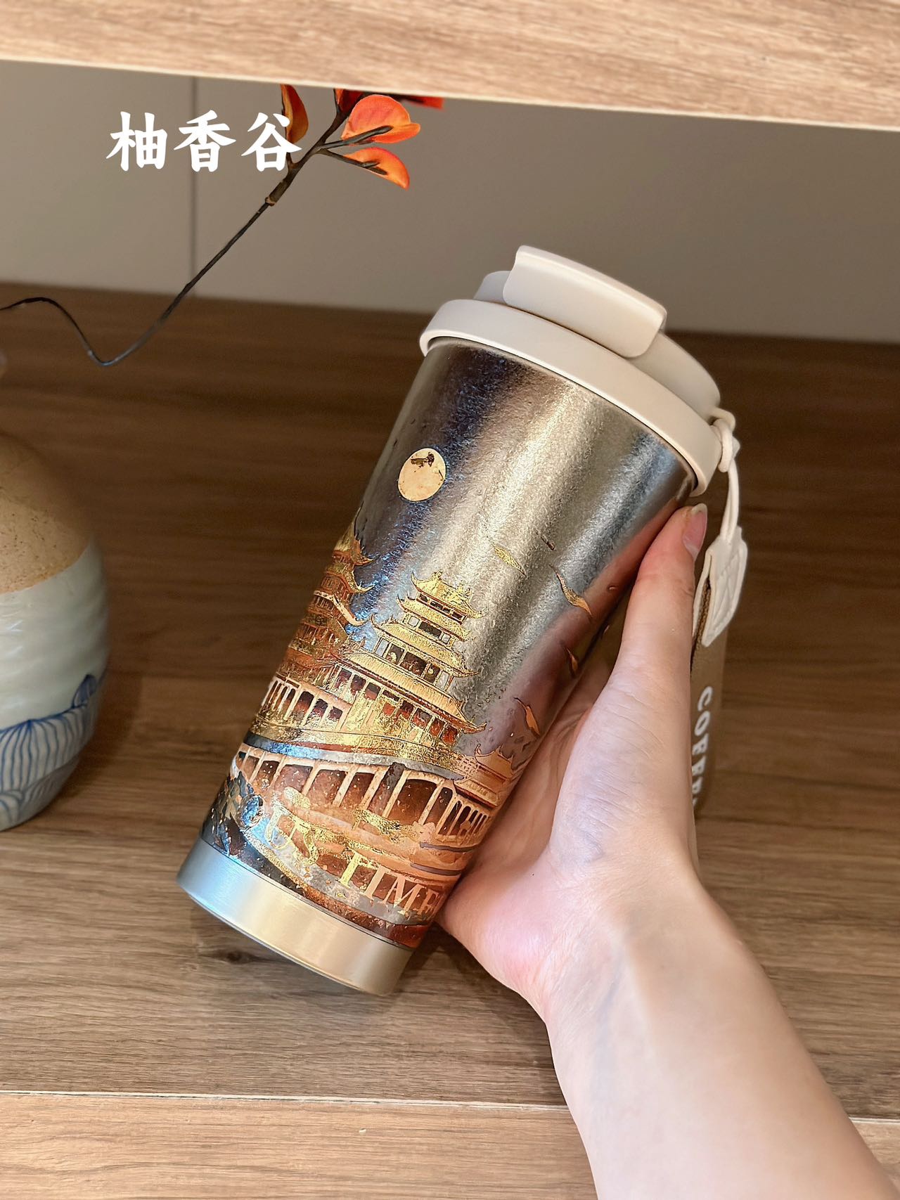 [Star Picking Tower]Pure titanium coffee cup, lightweight in the hand, q - Lifestyle 4