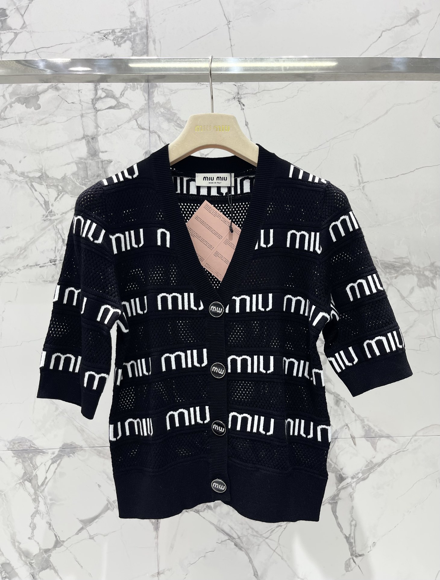 MiuMiu Abbigliamento Cardigan Collezione estiva Fashion