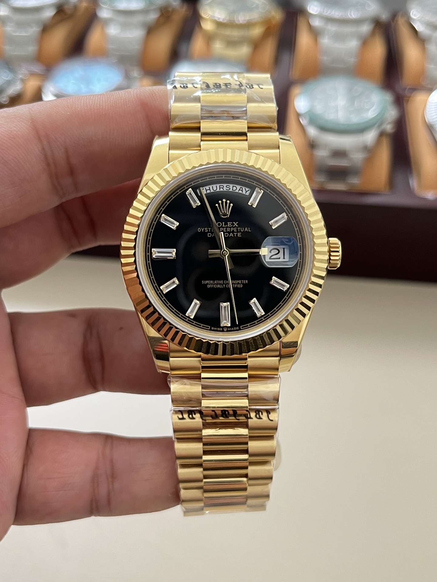 롤렉스 데이트저스트 40mm 3235 무브먼트 레플리카 43259