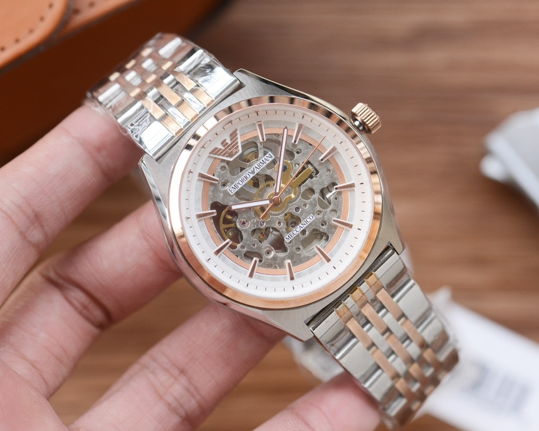 Hangzhou Mechanical 8210A Core Hong Kong Delivery: AR 60003 Male Mechanical Watch Summary: Latest Explosive Design, 30m Waterproof, 316 Steel, Wear-Resistant Glass - 图片 6