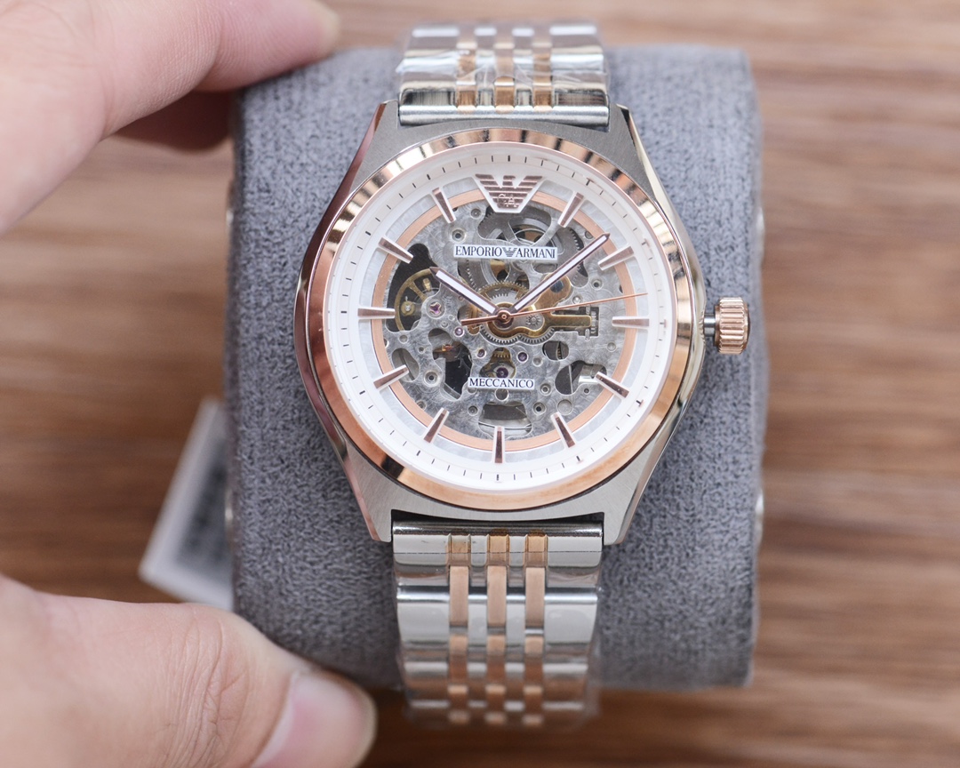 Hangzhou Mechanical 8210A Core Hong Kong Delivery: AR 60003 Male Mechanical Watch Summary: Latest Explosive Design, 30m Waterproof, 316 Steel, Wear-Resistant Glass - 图片 4