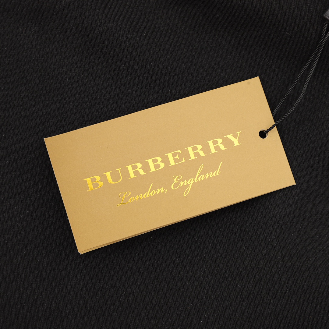 Burberry/巴宝莉 战马刺绣徽标束腿长裤 logo徽标刺绣