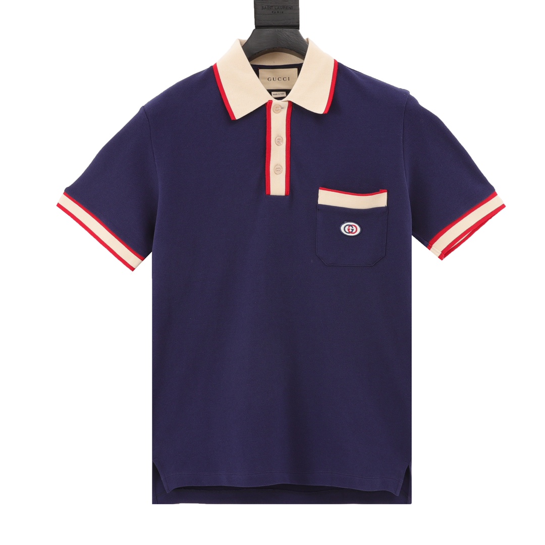 Gucci Odzież Kuszlka polo T-Shirt Hafty Unisex Krótki rękaw