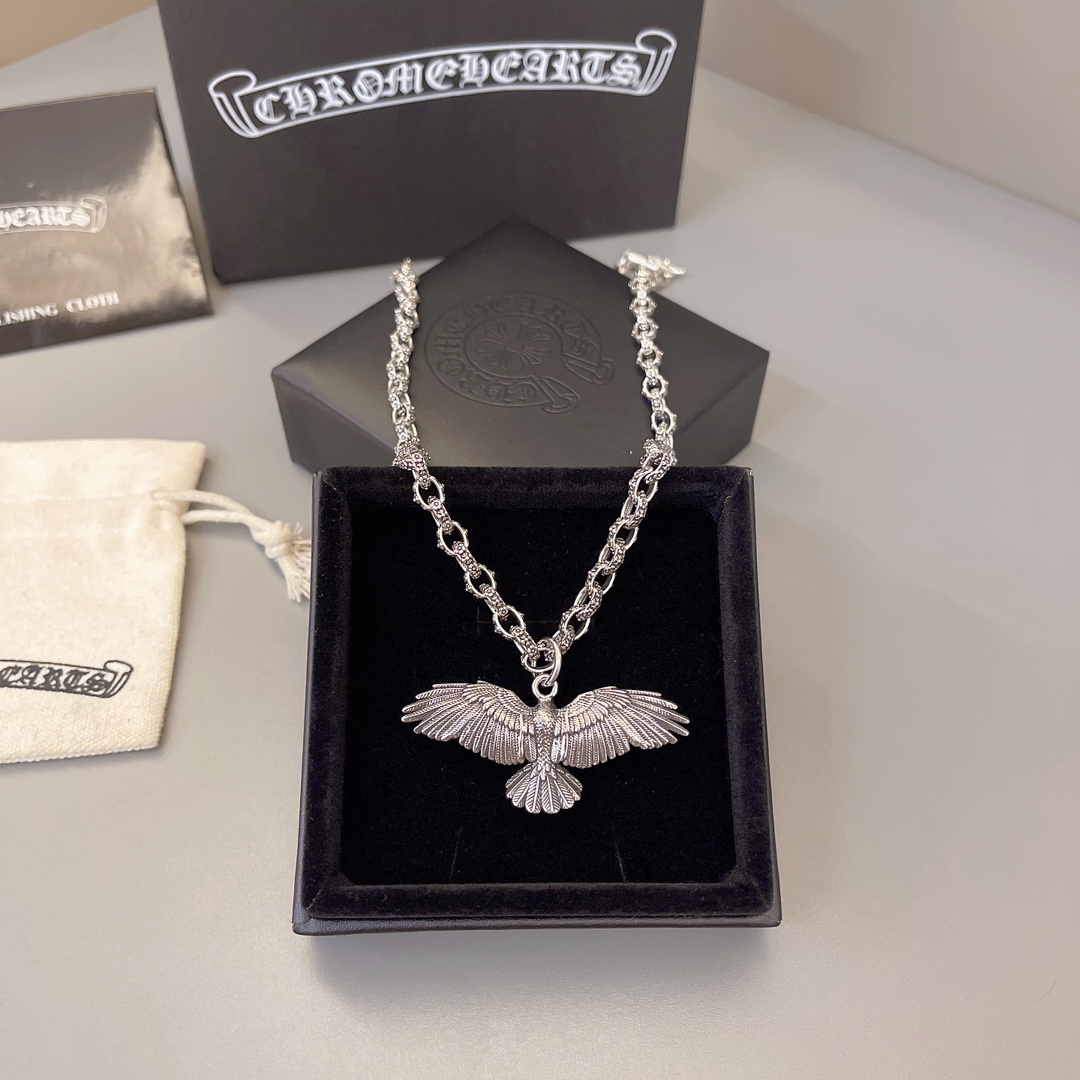 NO:641643,So handsome, the latest Chrome Hearts. No explosions, no hair. Factory direct sales. Original one-to-one reproduction. Chrome Hearts retro necklace, fine jewelry, chrome hearts, necklace.19860909太帅爆了最新款克罗心 不爆不发 厂家直销 原版一比一复刻 克罗心复古项链,饰品精品,chrome hearts,necklace,Jewelry