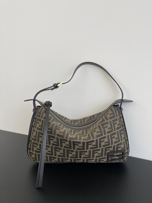 Fendi Simply Medium Hobo Bag with Classic FF Logo and Adjustable Strap 1 Fendi Simply Medium Hobo Bag with Classic FF Logo and Adjustable Strap