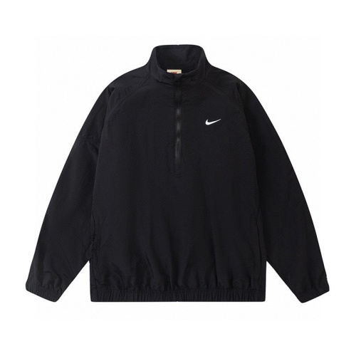 Stussy x Nike Half-Zip Woven Jacket - Classic Functional Pullover Top 1 Stussy x Nike Half-Zip Woven Jacket - Classic Functional Pullover Top