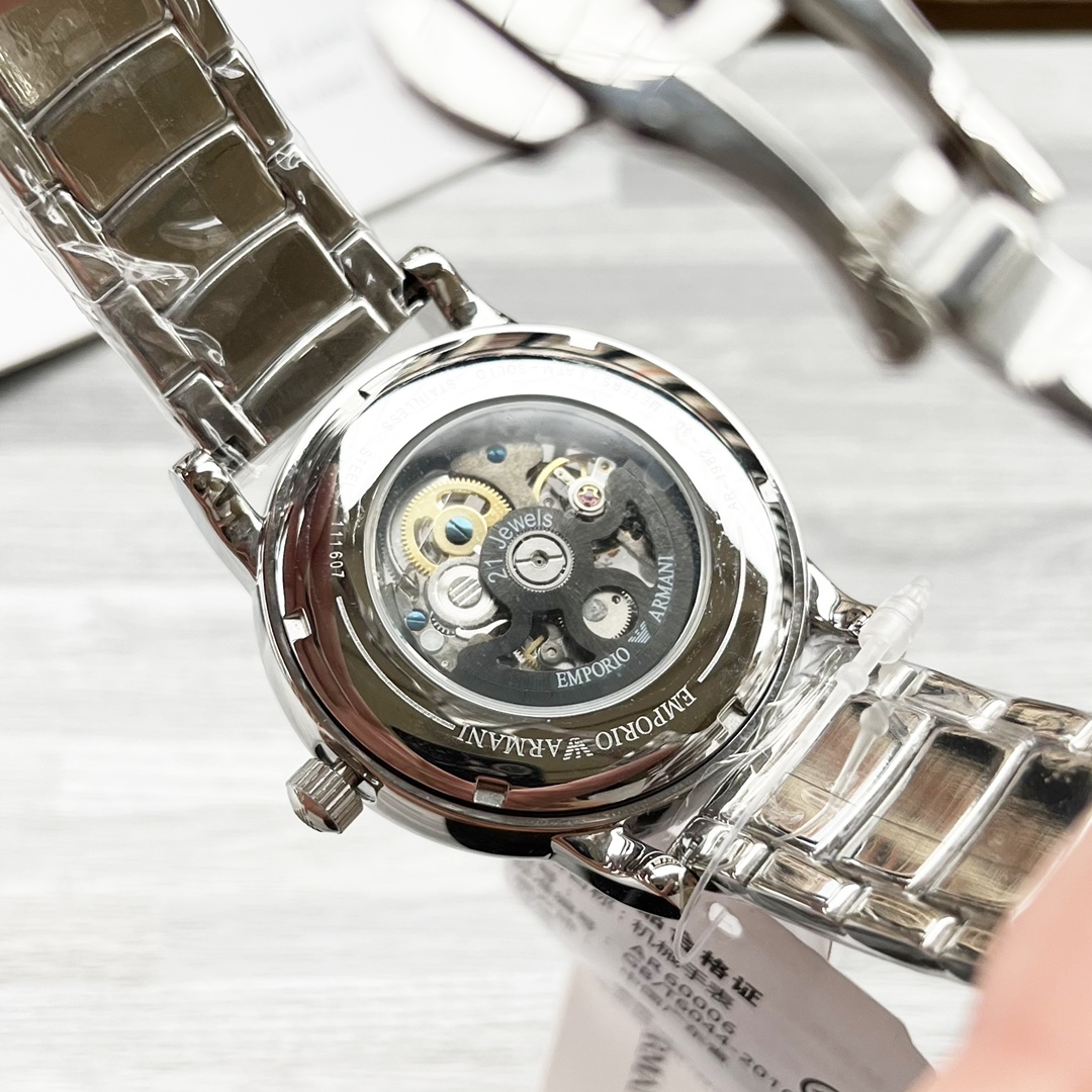 High-Quality White 840 Golden Steel Belt for Hangzhou Mechanical Watches - 图片 8