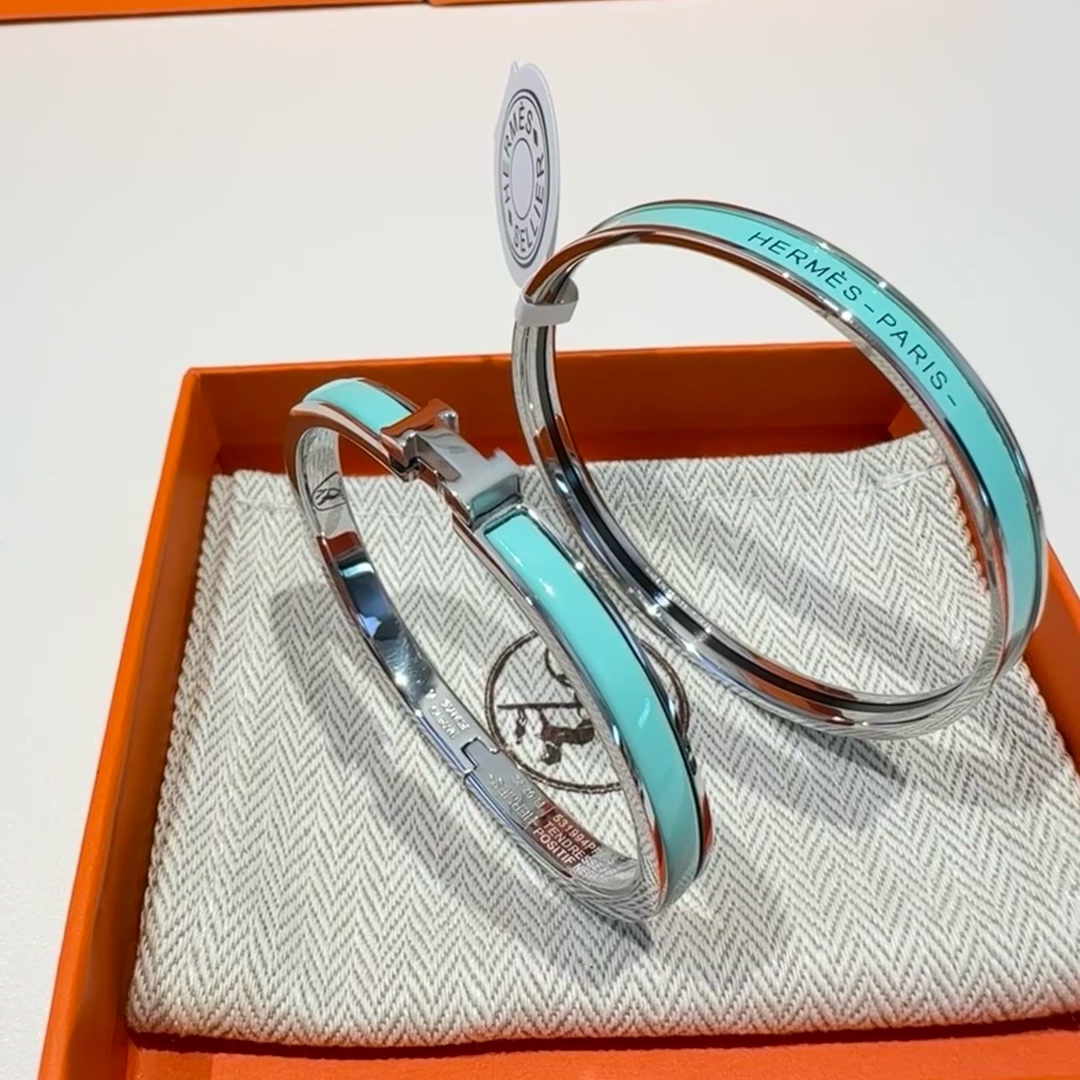 Hermes AAA
 Jewelry Bracelet Blue Light White