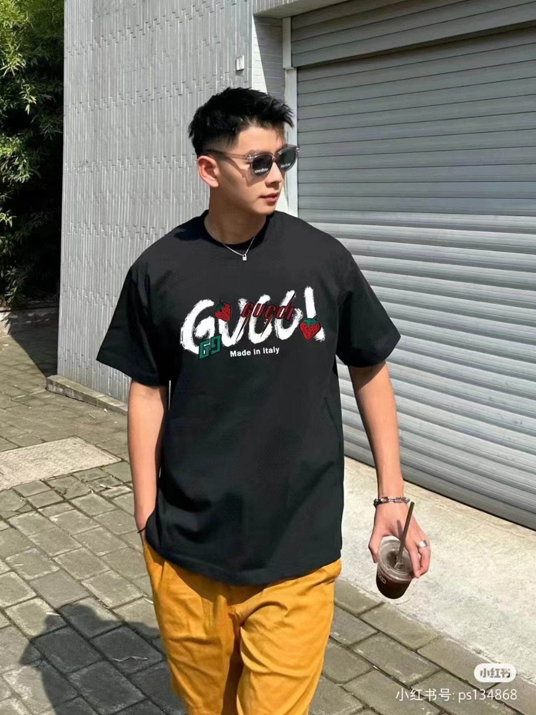 Gucci Odzież T-Shirt Krótki rękaw