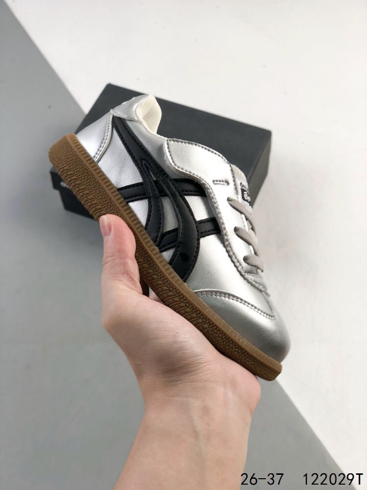 图片[3]-🈴️ 萌娃童鞋！亚瑟士/Asics Onitsuka Tiger 鬼冢虎 皮面 原装四联吊牌 中底纸板钢印 日系轻便运动休闲鞋 ID：122029T-选品中心