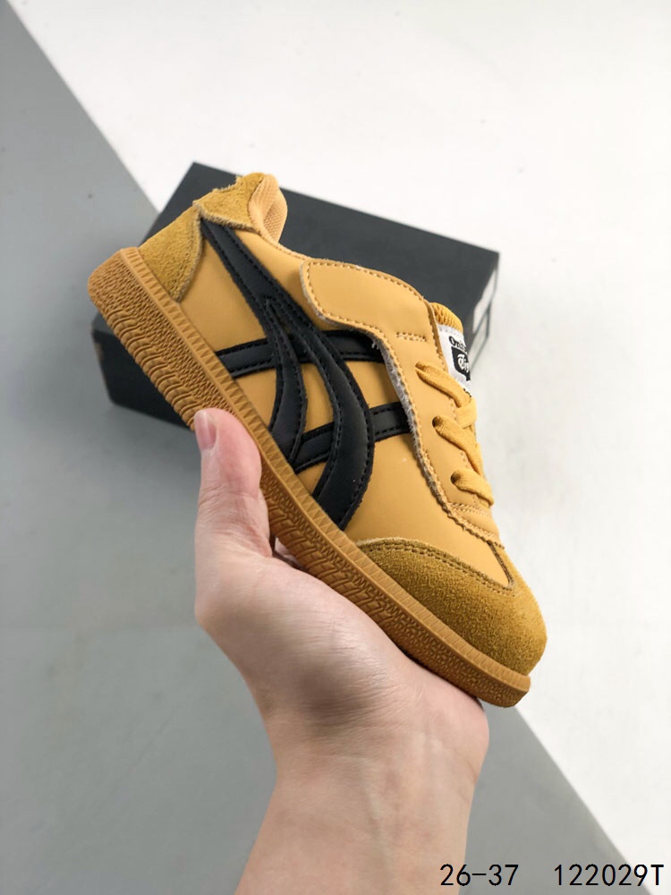 图片[4]-🈴️ 萌娃童鞋！亚瑟士/Asics Onitsuka Tiger 鬼冢虎 皮面 原装四联吊牌 中底纸板钢印 日系轻便运动休闲鞋 ID：122029T-选品中心