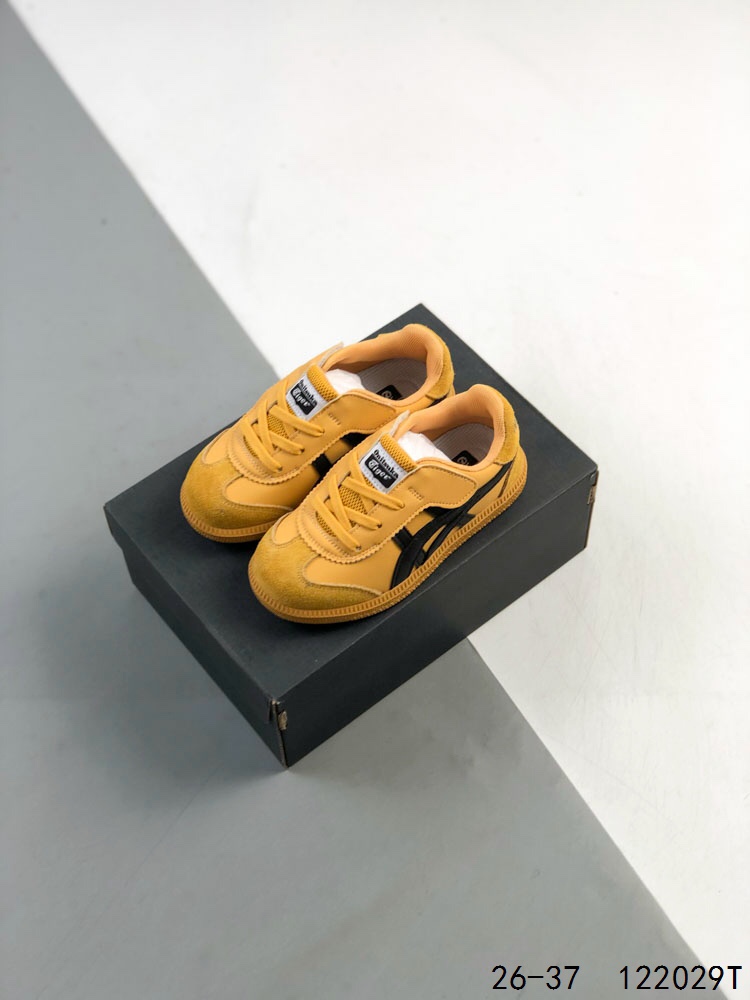 图片[5]-🈴️ 萌娃童鞋！亚瑟士/Asics Onitsuka Tiger 鬼冢虎 皮面 原装四联吊牌 中底纸板钢印 日系轻便运动休闲鞋 ID：122029T-选品中心