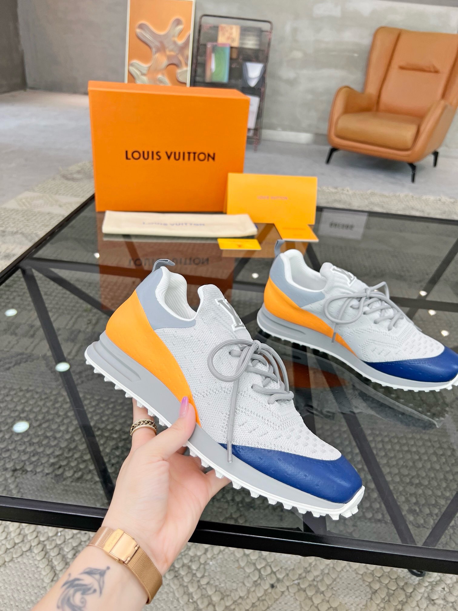 Louis Vuitton Haute Couture Classic Luxury Leather Shoe Loafer Shoes Ref 5