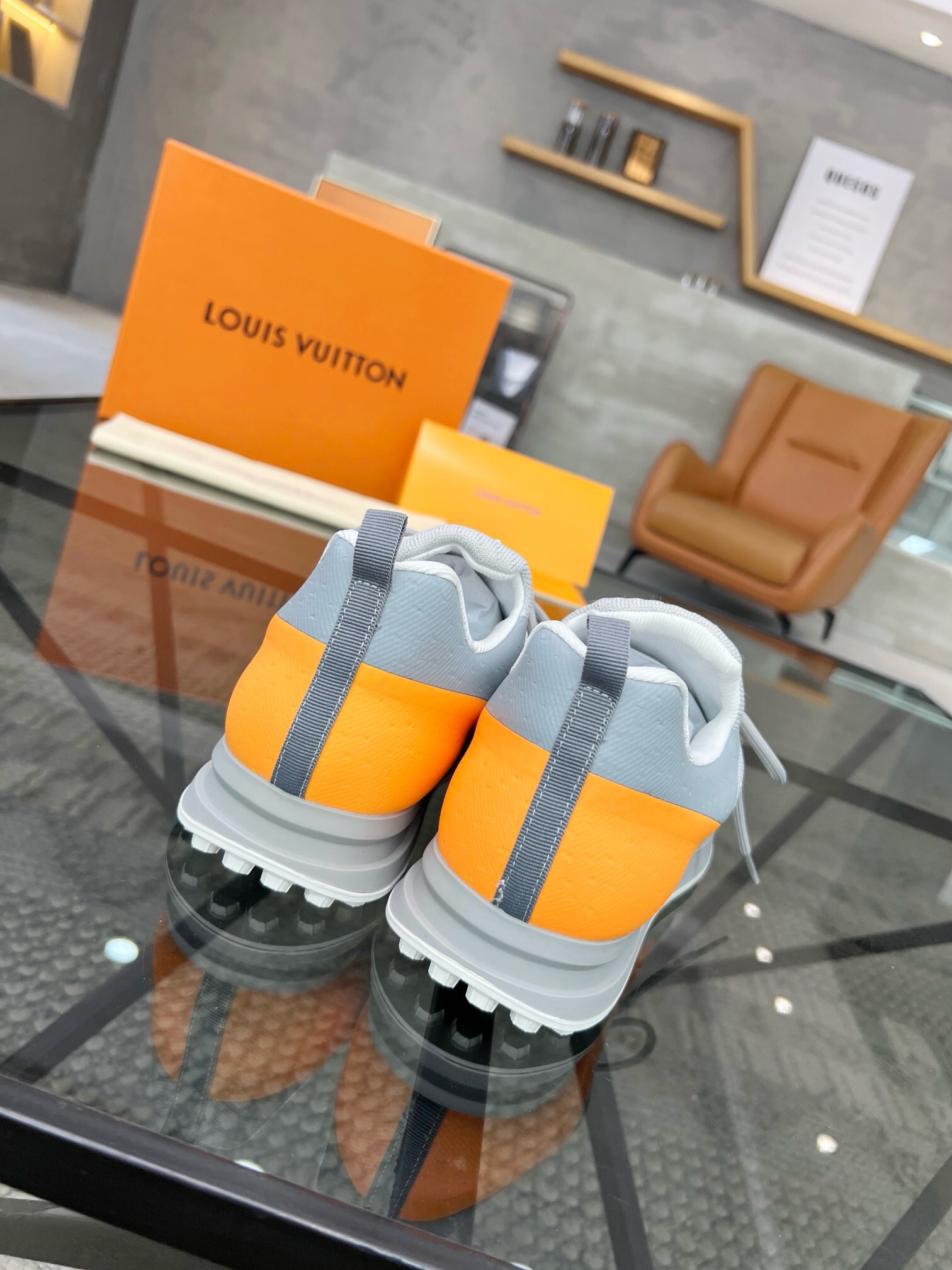 Louis Vuitton Haute Couture Classic Luxury Leather Shoe Loafer Shoes Ref 8