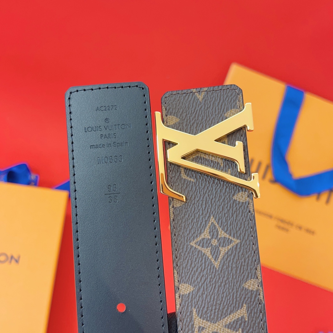 顶级原单复刻版💯配送专柜全套礼盒包装📦进口原厂头层牛皮皮带.男士商务休闲腰带.24K纯钢扣.真空电镀（非