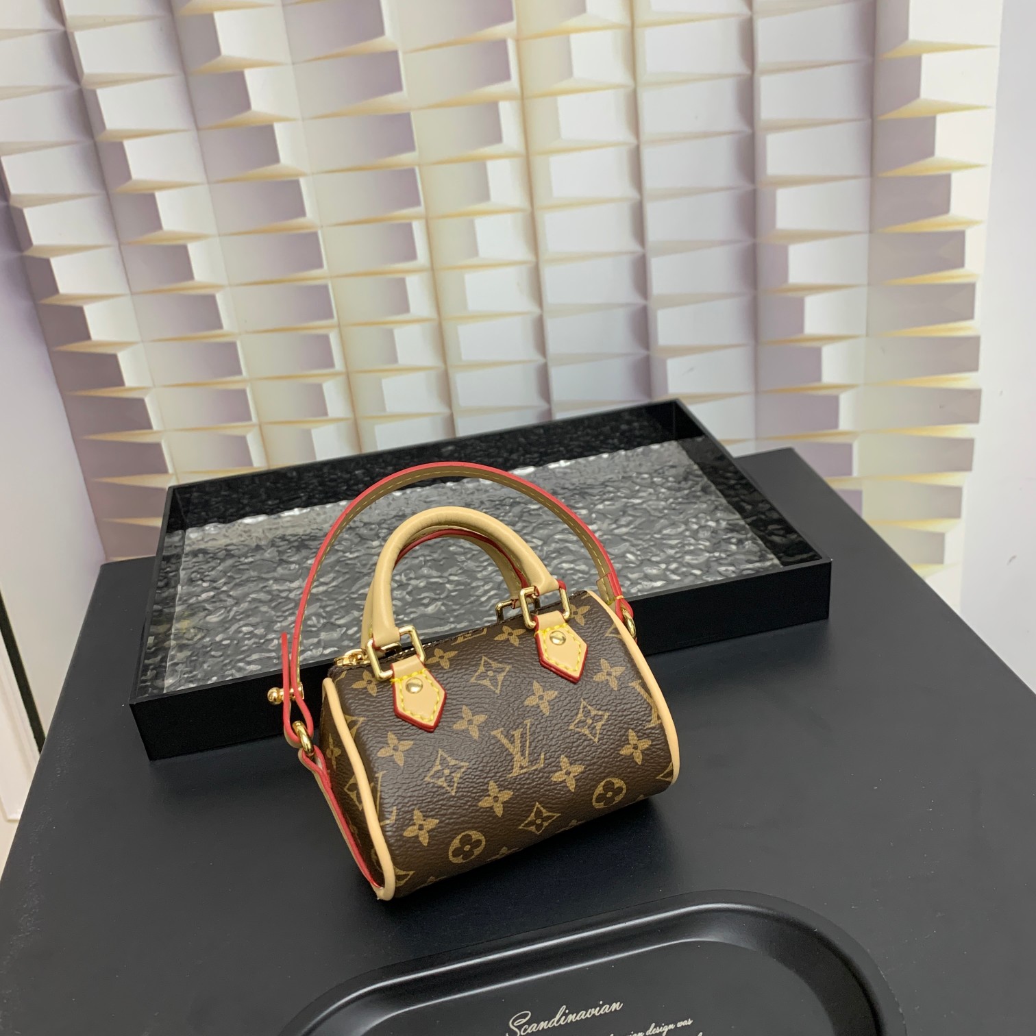 Louis Vuitton LV Keepall Bolsos de mano Monogram Canvas Lona Mini