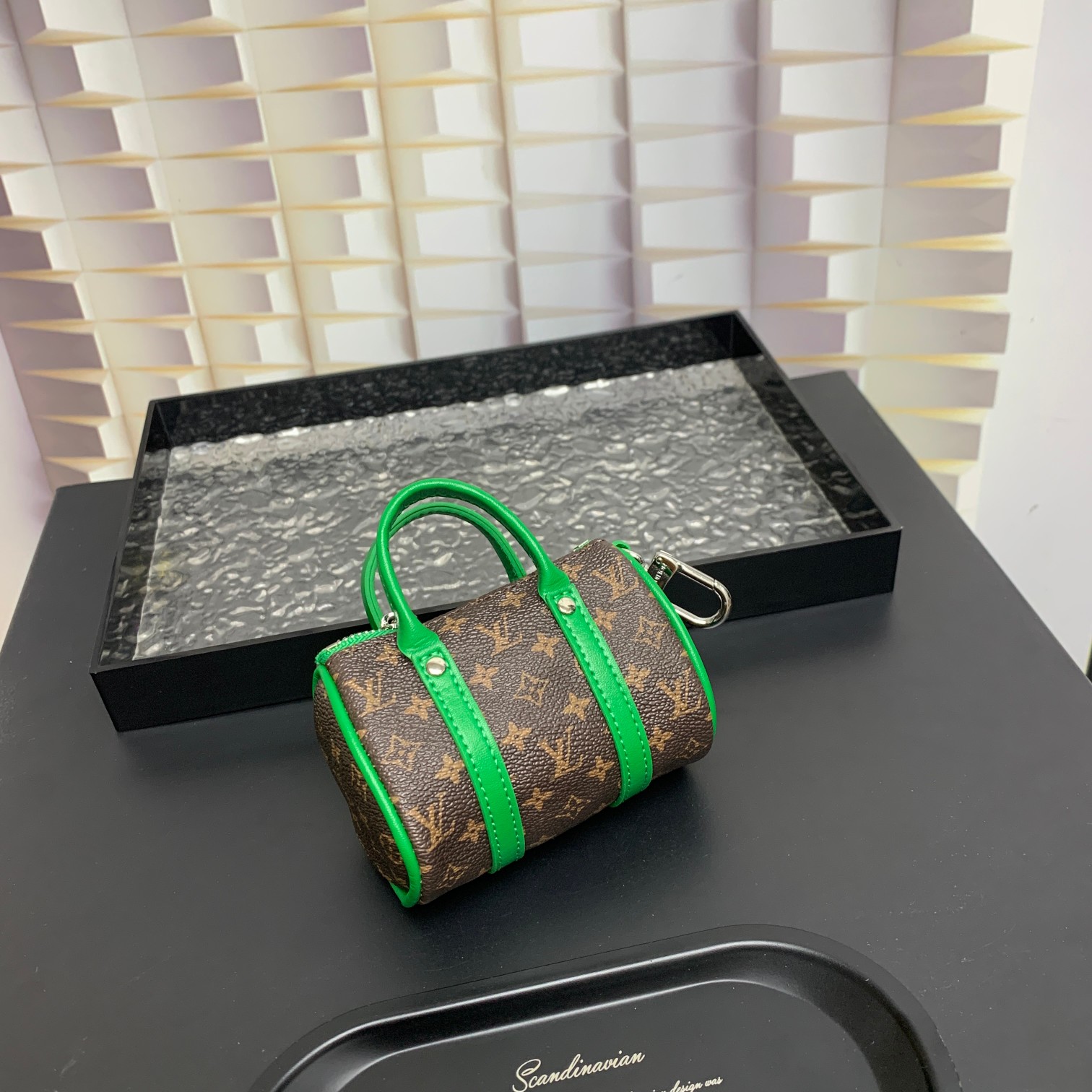 Louis Vuitton LV Keepall Bolsos de mano Monogram Canvas Lona Mini