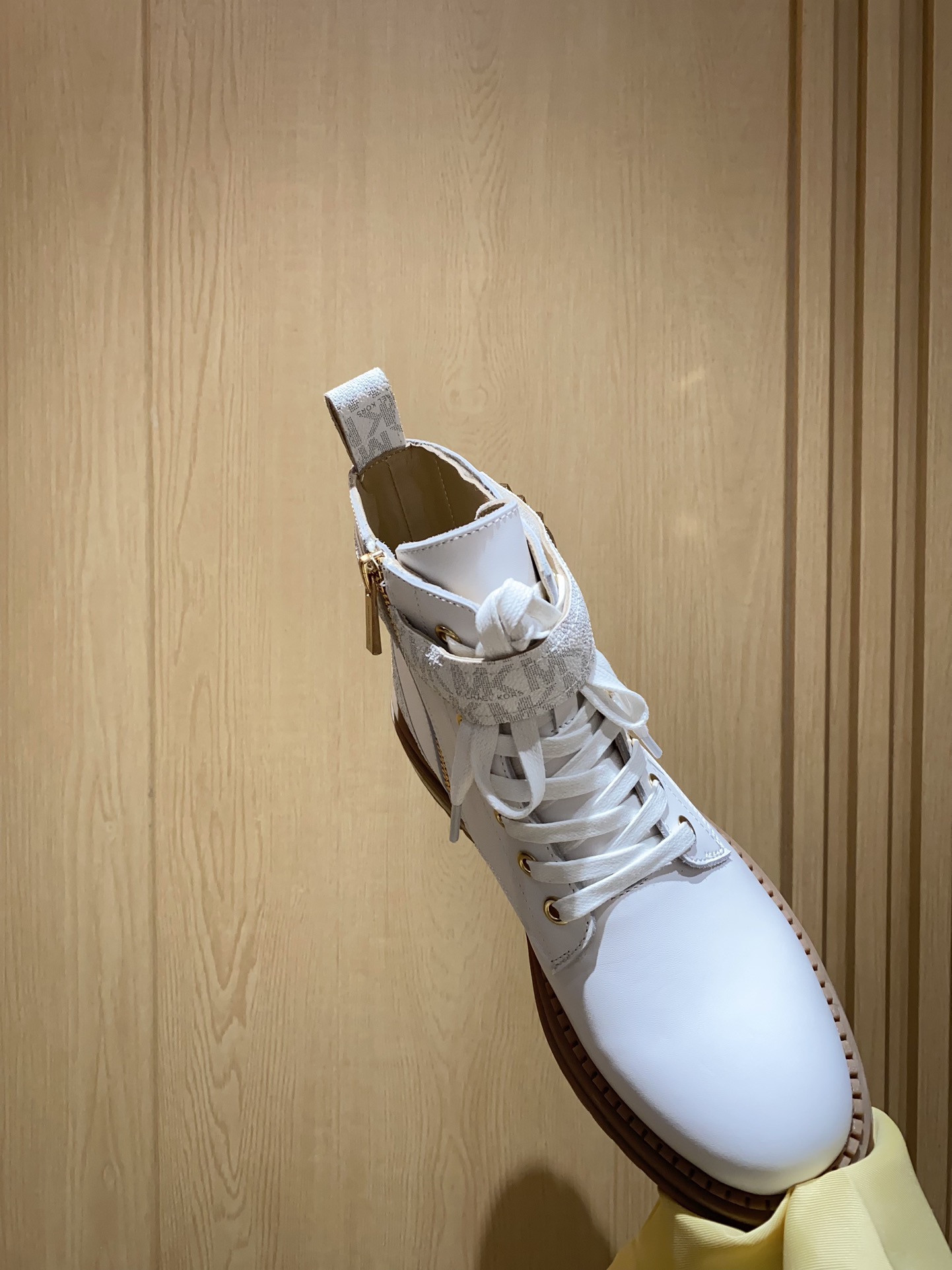 2024 Michael Kors Martin Boots: Cow Skin, Sheep Interior, Slide-Proof Base. - 图片 8