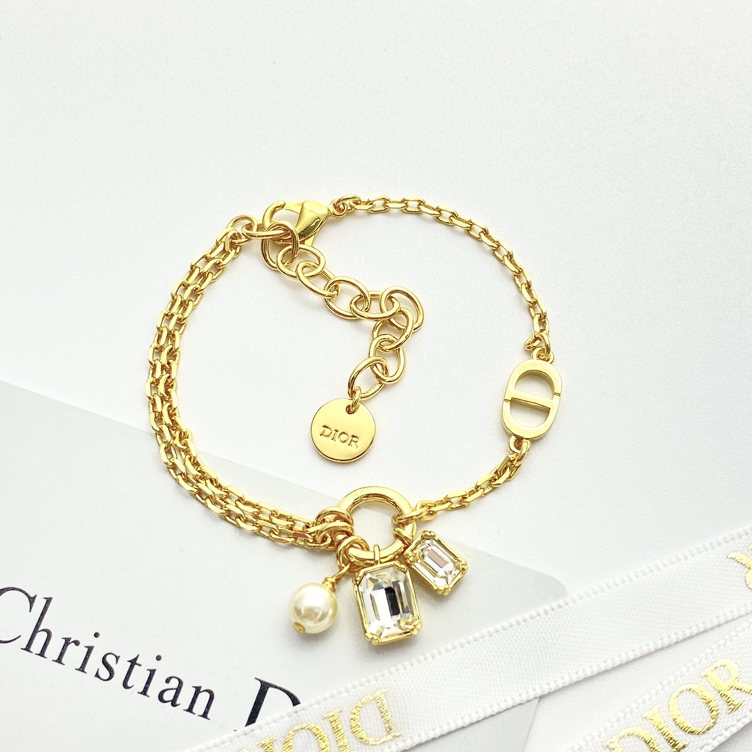 Dior Juwelen Armbänder Halsketten & Anhänger Gold Ketten