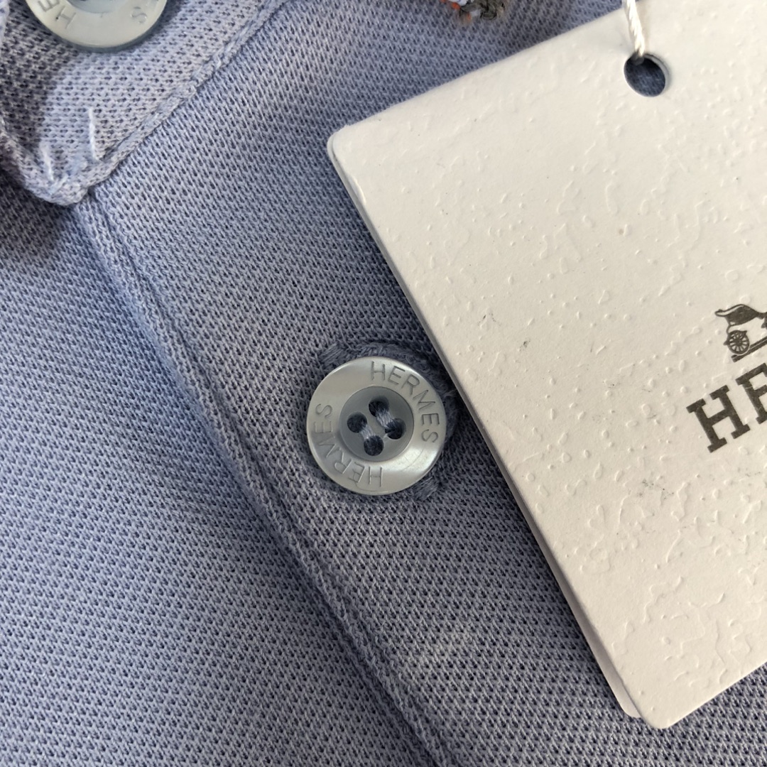  A🍃Hermes H家 爱马仕  2025最新款男士短袖Polo衫，品牌最新设计元素！既不单调也不复杂